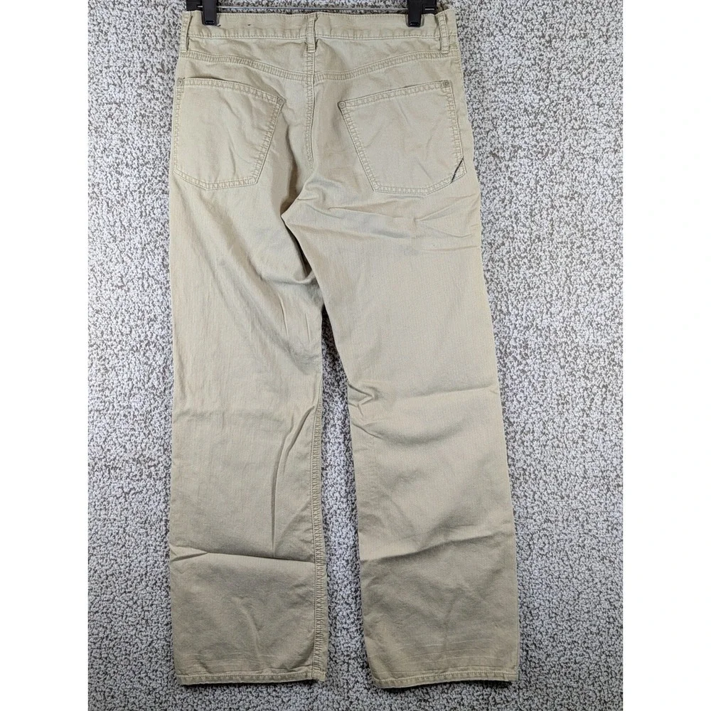 Banana Republic Corduroy Style Pants Men Size 30x30 (Tag 31x32) Color Button Fly